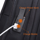 Safe business bag with independent computer pocket