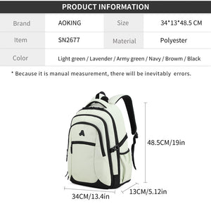 AOKING SCHOOL BACKPACK SN2677 FACTORY WHOLESALE(PRICE NEGOTIABLE)