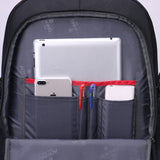Strong backpack for travel with anti-rust aluminum stainless steel rod