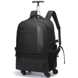 4 wheeled trolley bag with simple design