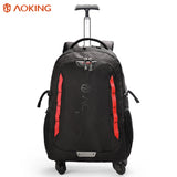 Large capacity trolley backpack durable