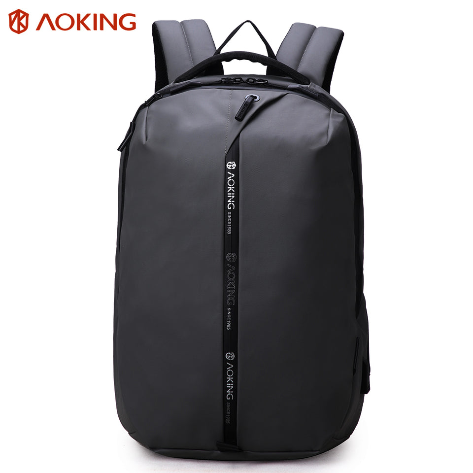 Durable polyester backpack with reflective strip