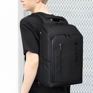 men business backpack waterproof black