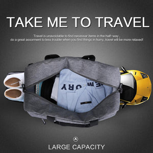 Anti-theft travel bag for man