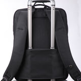 Classic travel backpack with back tie strap
