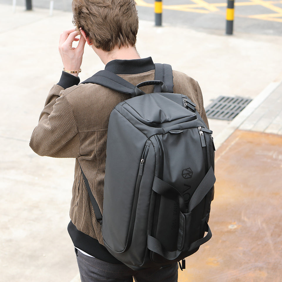 Durable school backpack along with bartack stitch