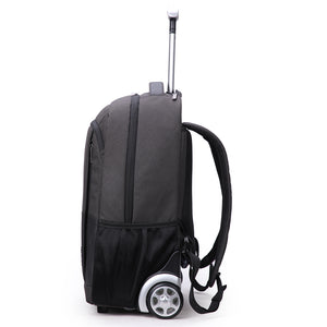 Trolley bag with fixed caster
