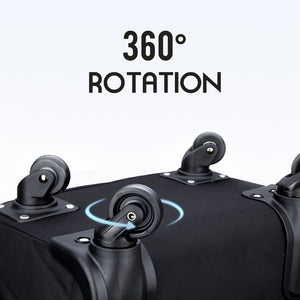 360° rotating wheels travel bag