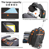 AOKING Rolling Backpack Black GLN98089 Wholesale(Price Negotiable)