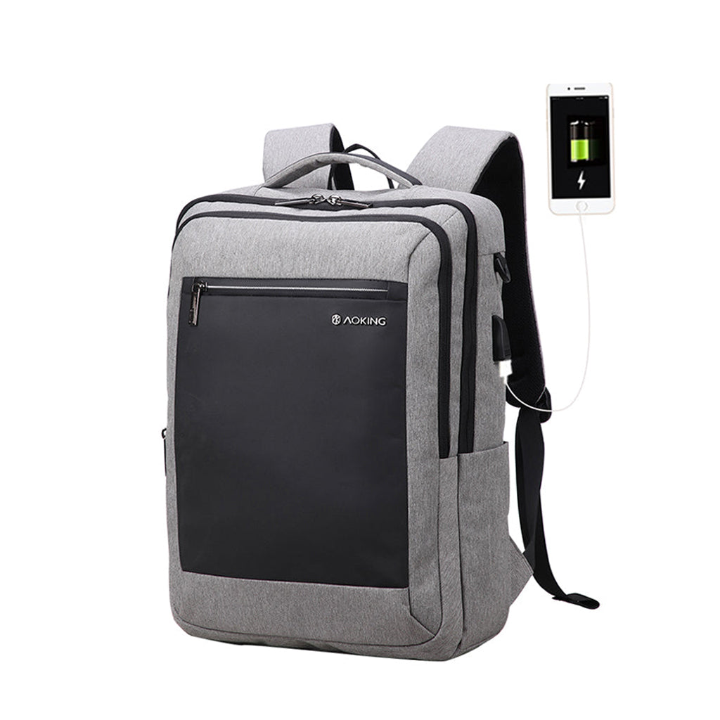 Waterproof USB Business Backpack AOKING Wholesale(Price Negotiable)