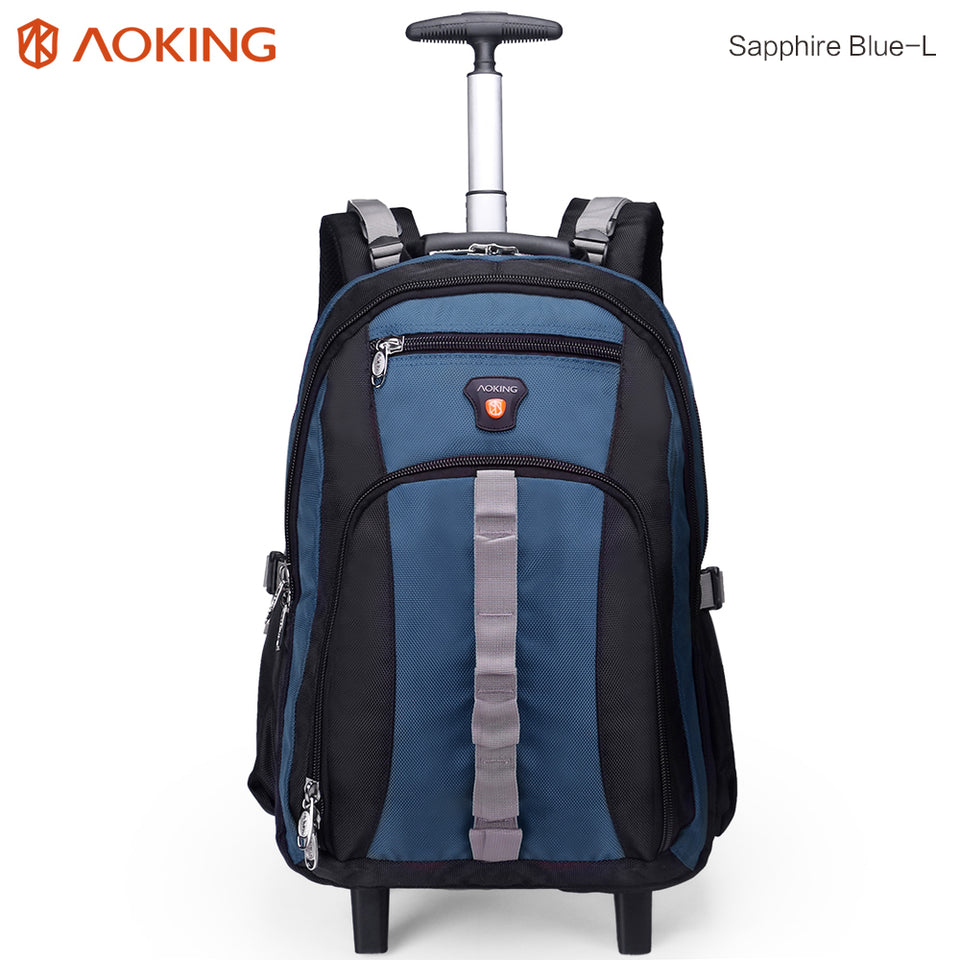 Trolley backpack with earphone port